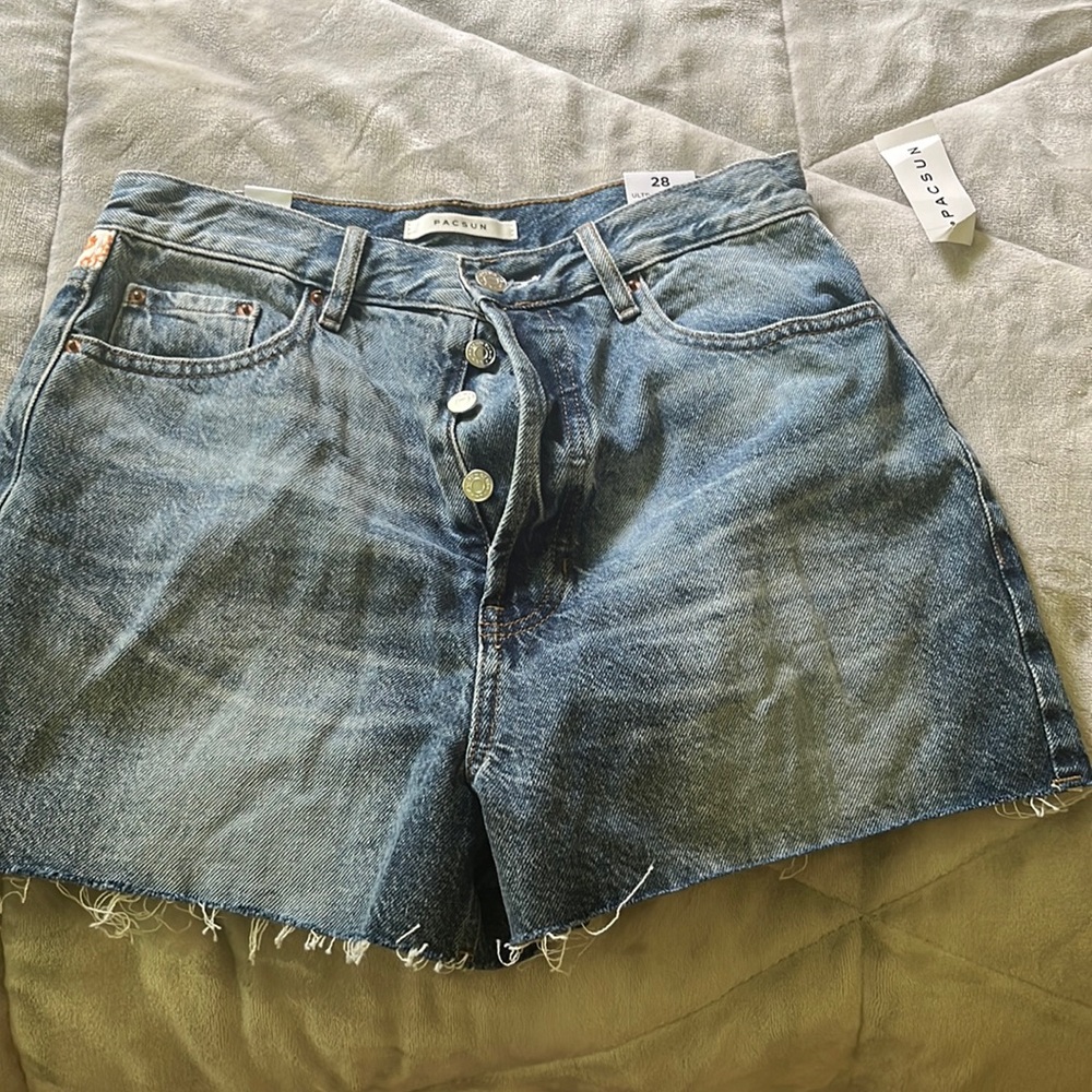 Vintage ultra high rise PACSUN jean shorts